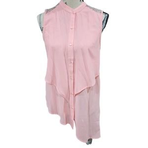 Sleeveless Asymmetrical‎ Top Size S ( itro)